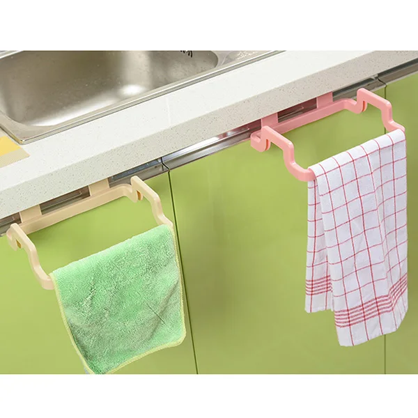 Kitchen Garbage Bags Storage Rack Trash Bag Holder Hanging Cupboard