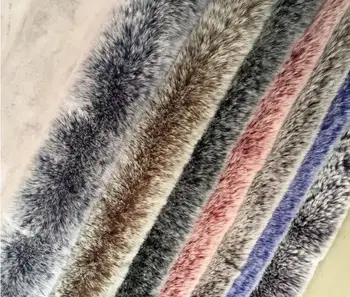 

9style Rex rabbit long hair animal cotton plush wool fabric for coat textiles handmade patch Jacquard thick sequin fabric A345