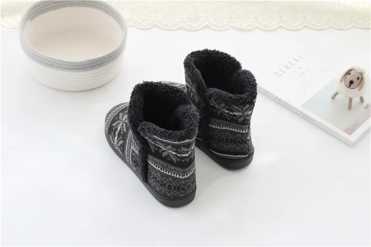 macio de pelúcia em casa tornozelo botas
