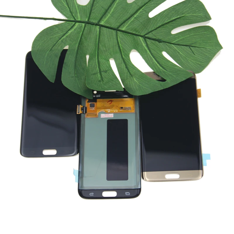 Для Samsung S7 Edge G935F LCD для дисплей Amoled экран сенсорный дигитайзер сборка с ремонтными
