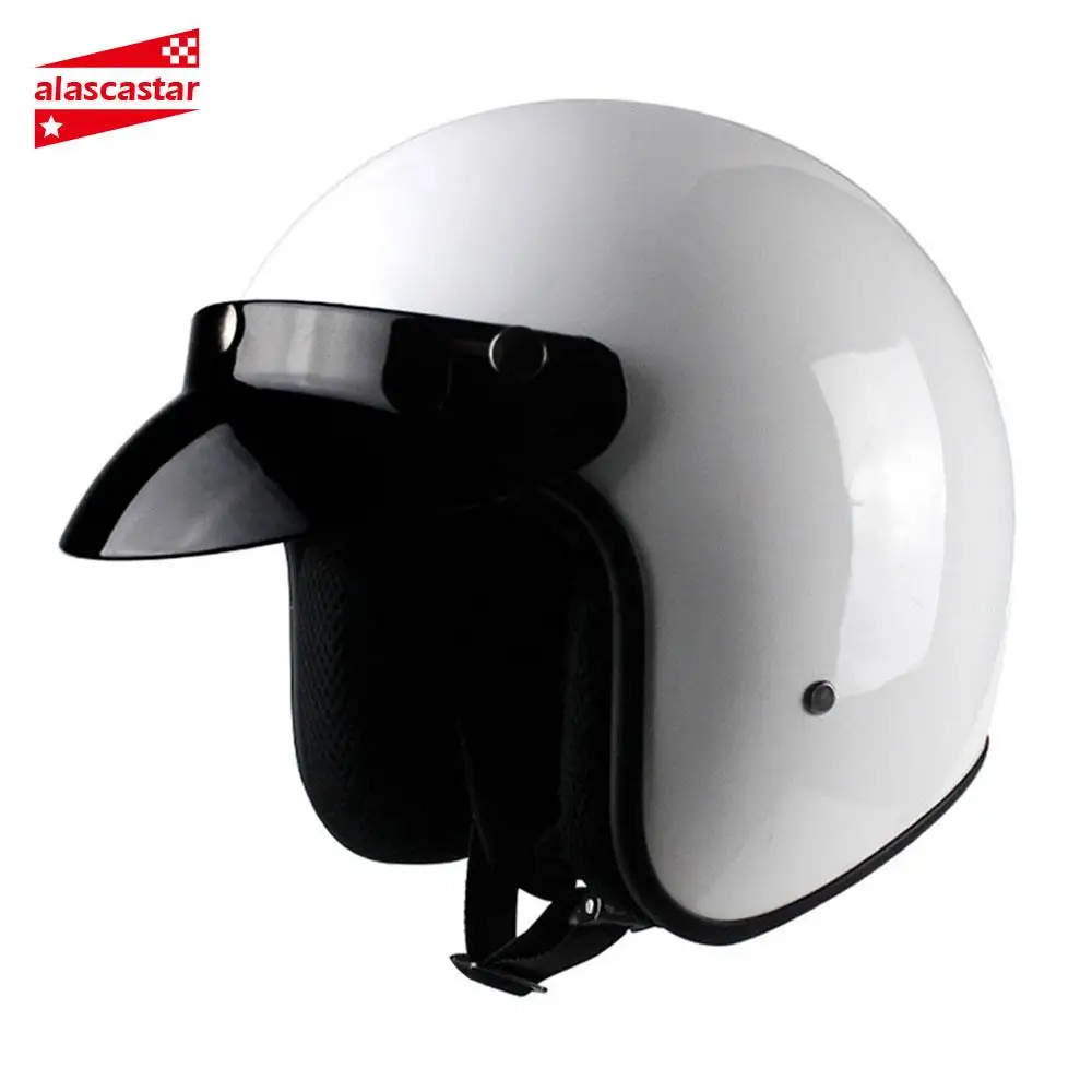 

New Retro Unisex Motorcycle Helmet Motocross Half Face Helmets Motorbike Riding Racing Capacete Casco Moto Helmet Motorcycle