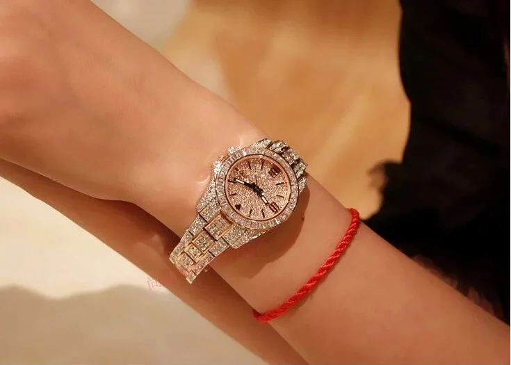 Австрийские кристаллы, модный бренд, новинка, роскошные женские часы с бриллиантами, ЖЕНСКИЕ НАРЯДНЫЕ часы, женские кварцевые часы, Прямая поставка
