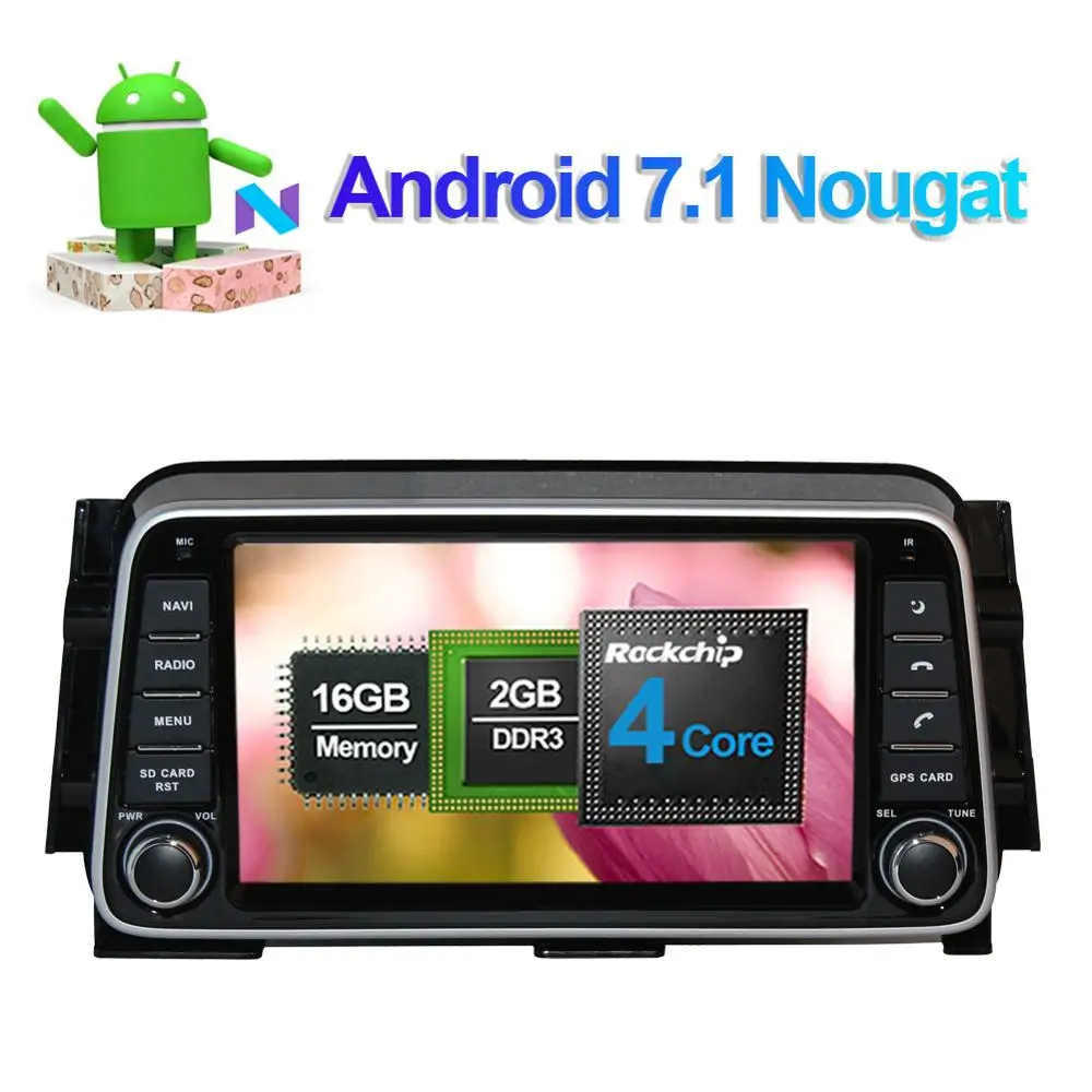 Android 9 0 Восьмиядерный 4 Гб RAM Автомобильный мультимедийный плеер с gps навигацией
