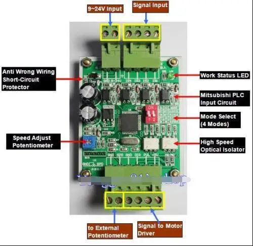 Регулятор скорости шагового двигателя с 9 В до 24 в 12 В|motor 1.5v|generator speed control unitmotor