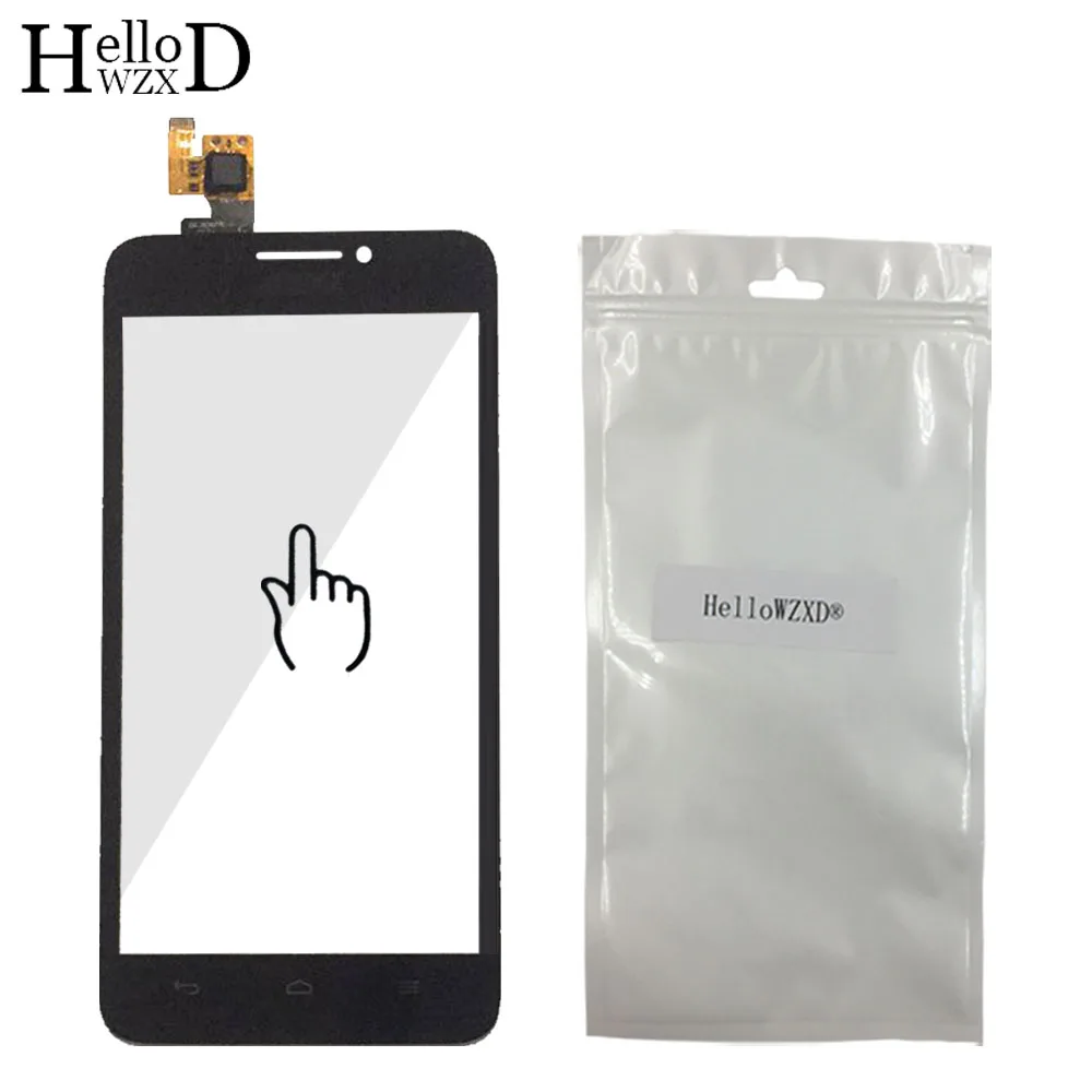 Для huawei G630 G 630 сенсорный экран Переднее внешнее стекло дигитайзер панель объектив сенсор сенсорный экран клей+ защита экрана подарок