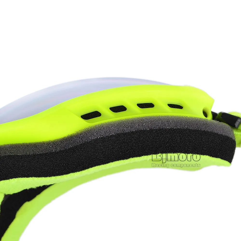 BJMOTO UV400 Анти-туман Сноубординг двойные линзы мотоциклетные очки грязи велосипед очки Мотокросс очки лыжные очки