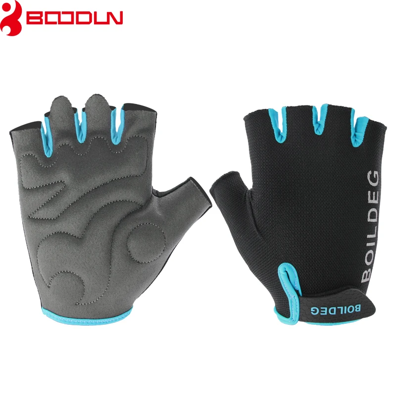 Boodun Gym Gloves Men Women Body Building Half Finger Fitness Gloves Anti-slip Weight Lifting Sports Training Gloves Breathable Boodun Gym Gloves Men Women Body Building Half Finger Fitness Gloves Anti-slip Weight Lifting Sports Training Gloves Breathable