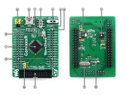 Core205R STM32F2 основной плате STM32F205RBT6 STM32F205 STM32 развития доска JTAG Cortex-M3 оценки Основной совет с полным IOs