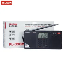Полный бренд Tecsun PL-398MP портативный радио FM стерео имеет функцию воспроизведения MP3(со слотом для sd-карты) стерео короткие радиоволны радио