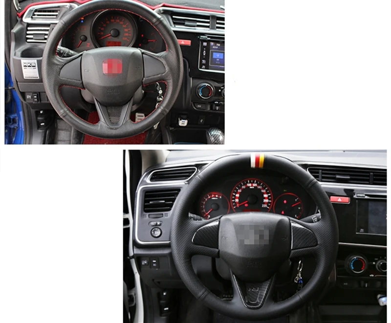 Для HONDA FIT JAZZ 2016 2018 1 шт. автомобильные хромированные аксессуары из АБС пластика