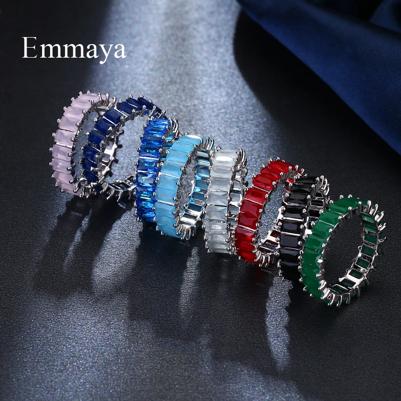 Silver Ring CZ Paved Austrian Zircon Women Jewelry