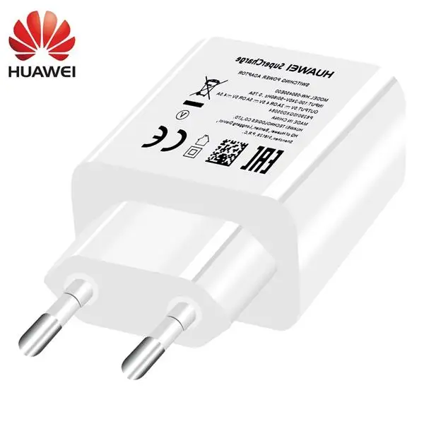 Настенное зарядное устройство USB huawei для путешествий SuperCharge Fast 5V4. 5A 5А usb type C кабель P20 Pro Lite P10 P9 Plus Mate10 Mate9 - Тип штекера: Only EU adapter