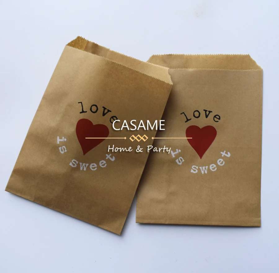 Подарочный пакет для конфет ручной работы 5 х7 дюймов 25 шт.|baking paper|baking diybaking bag |