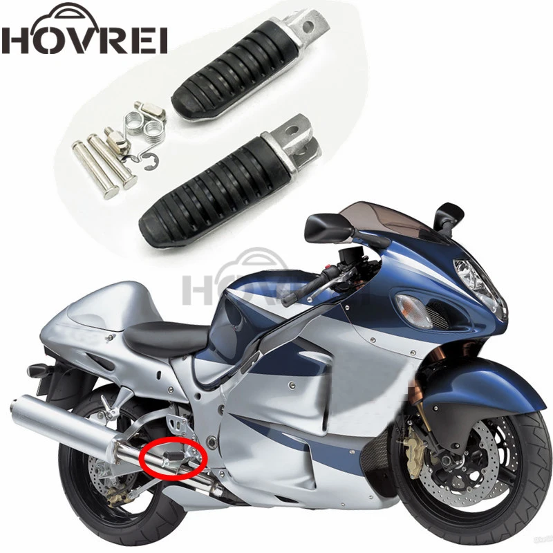 Motorcycle Front Footrests Foot Pegs For Suzuki V Strom 650 DL650