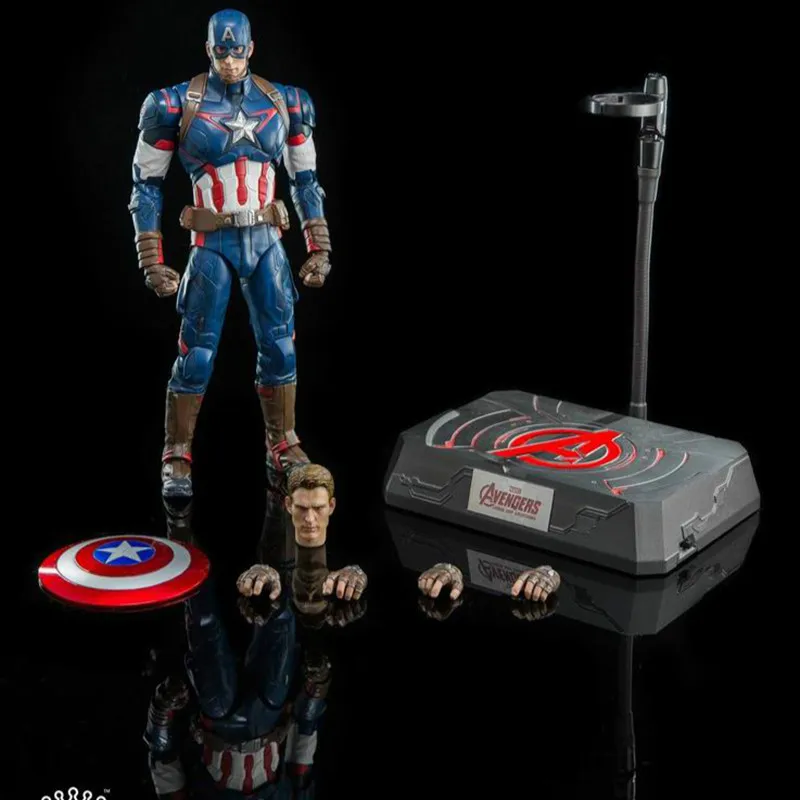 IN STOCK 1//9 Scale Avengers Age of Ultron Captain America action figure