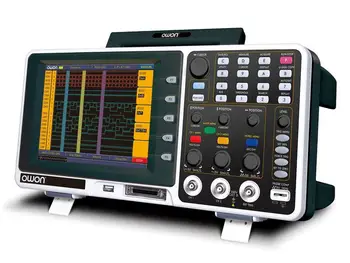 

Owon 2 in 1 Mixed signal MSO Oscilloscope MSO7102TD 8'LCD 100MHz logic analyzer
