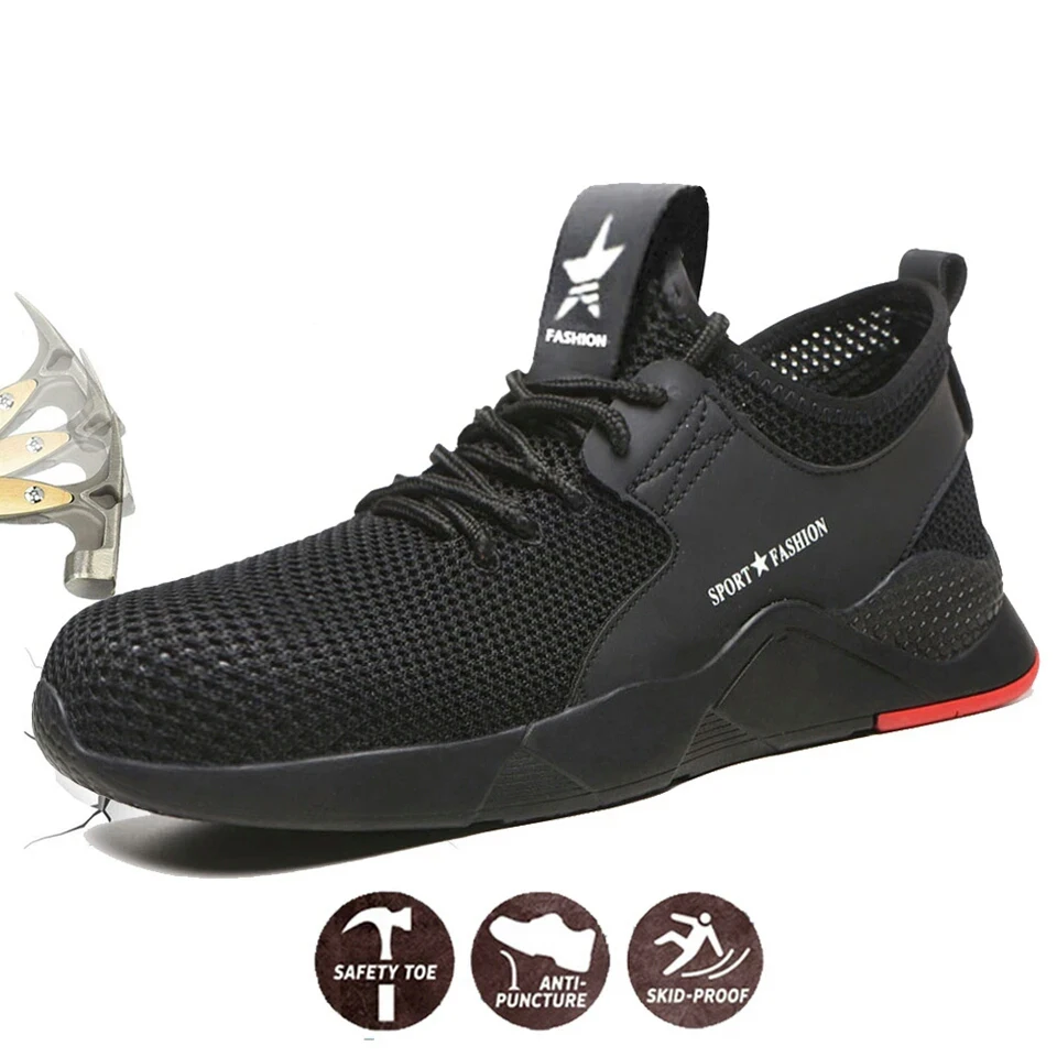 casual steel toe shoes