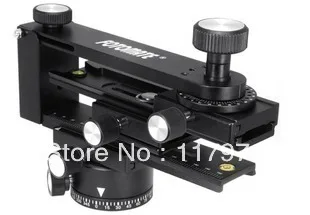 FOTOMATE Pro Panoramic Kit Tripod Head Gimbal Bracket Plate Rail Slider 360 Degree Rotated For Camera DSLR P0026 | Электроника