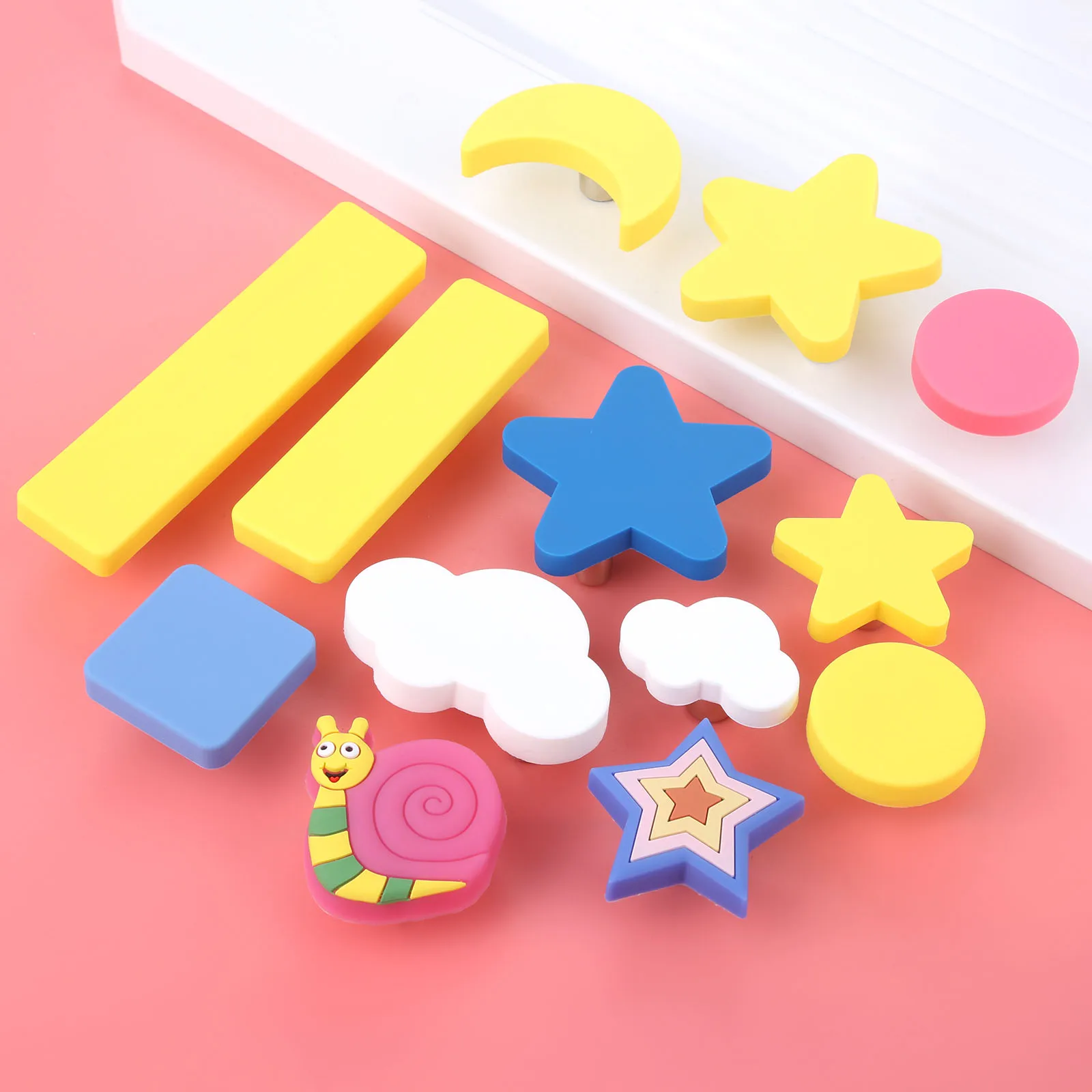 

3colors Modern Minimalist Door Handle Nordic Handle Wardrobe Cupboard Cabinet Door Drawer Pull Shoe Locker Wine Cabinet Knob