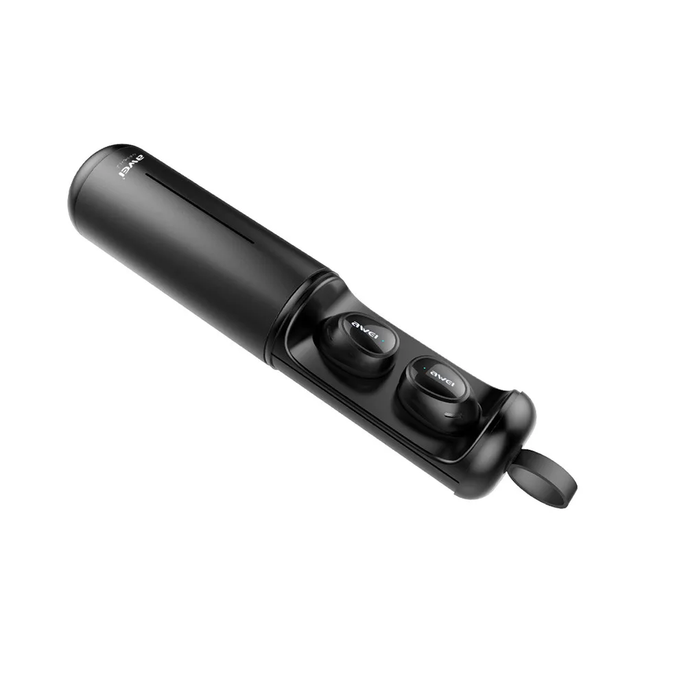 

AWEI T5 Twins Wireless Earbuds Earphone BT5.0 Earphone With Charging Box 18Nov11