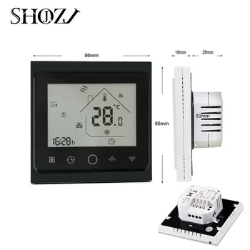 

SMART LFEI APP Alexa Google Home Voice Control Boiler Thermostat Heating Thermostat Control Thermoregulator for Gas Boiler Works