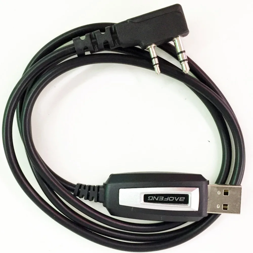 Оригинальный USB кабель для программирования BAOFENG UV 5R 3R + 888S двусторонняя