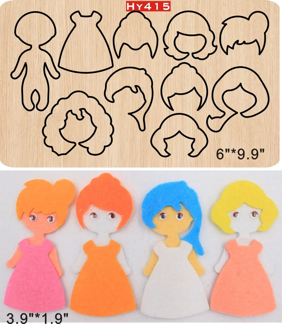

New Cartoon Wooden die Scrapbooking Cutting Dies