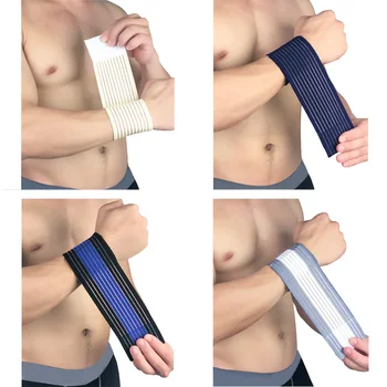

1 Piece Sports Wristband Wrap Brace Adjustable Bandage Support Weightlifting Gym LFSPR0067