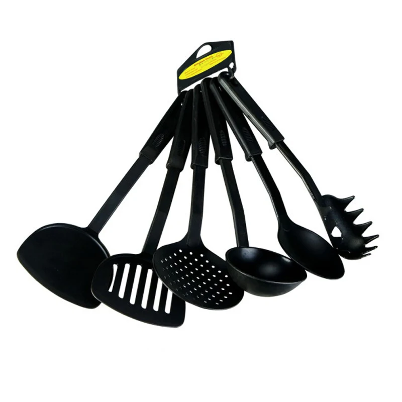 6 pcs Plastic Kitchenware culinary Nonstick Cookware Set Kitchen Tools Bakingware Kit Spatula Spoon Spaghetti Tools Cooking Sets 6 pcs Plastic Kitchenware culinary Nonstick Cookware Set Kitchen Tools Bakingware Kit Spatula Spoon Spaghetti Tools Cooking Sets