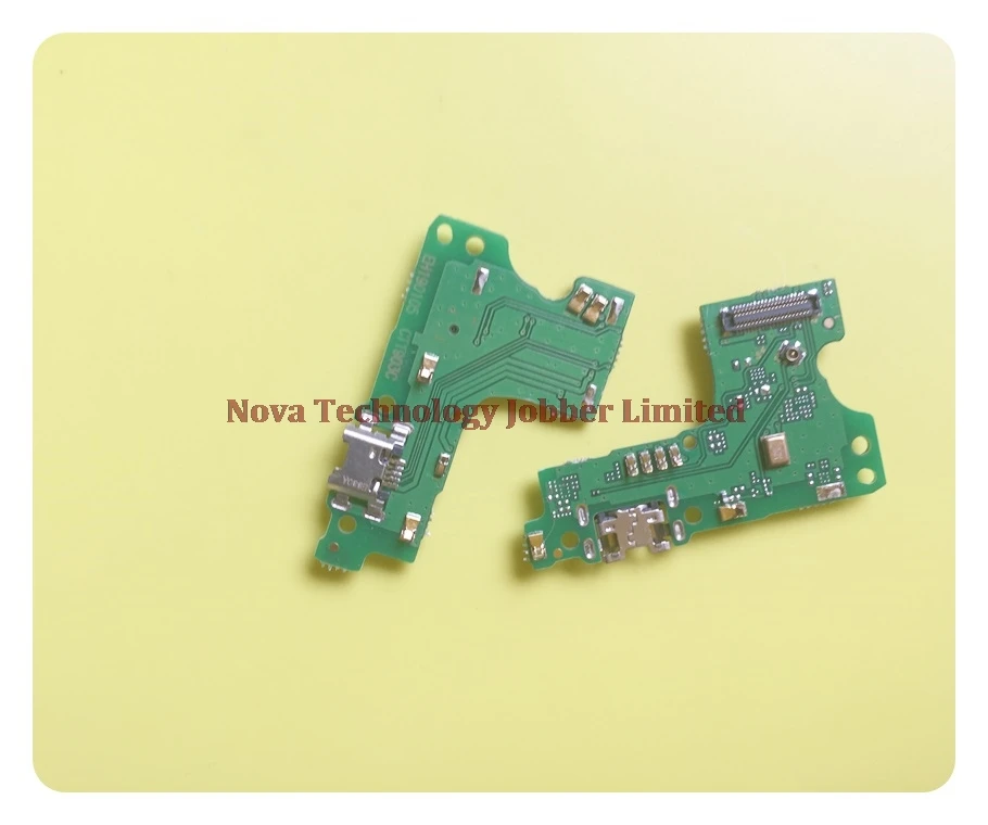 

Wyieno For Huawei Y6 2019 Charger Port Board USB Charging Connector Flex Cable Microphone Mic Plug Replacement Parts + Tracking