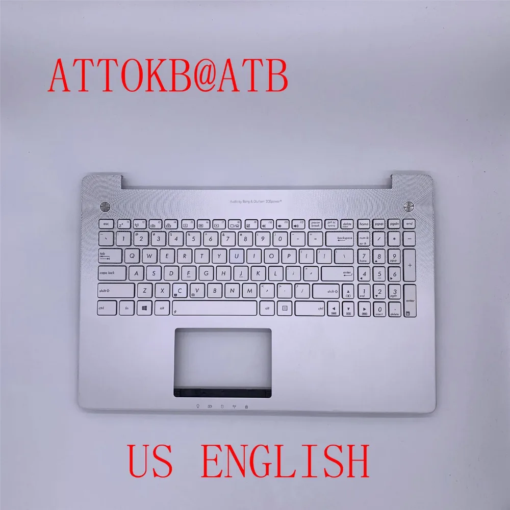 Eua la fr Teclado do Portátil Padrão para Asus R552j N550 N550jv N550jk N550lf N550ja Q550lf G550j com Luz de Fundo Novo cz sk tr - Imagem 4