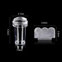 Новые инструменты для дизайна ногтей Nagel-kunst Schaber средство для полировки ногтей своими руками печать прозрачная печать маленькая Каппе кремния