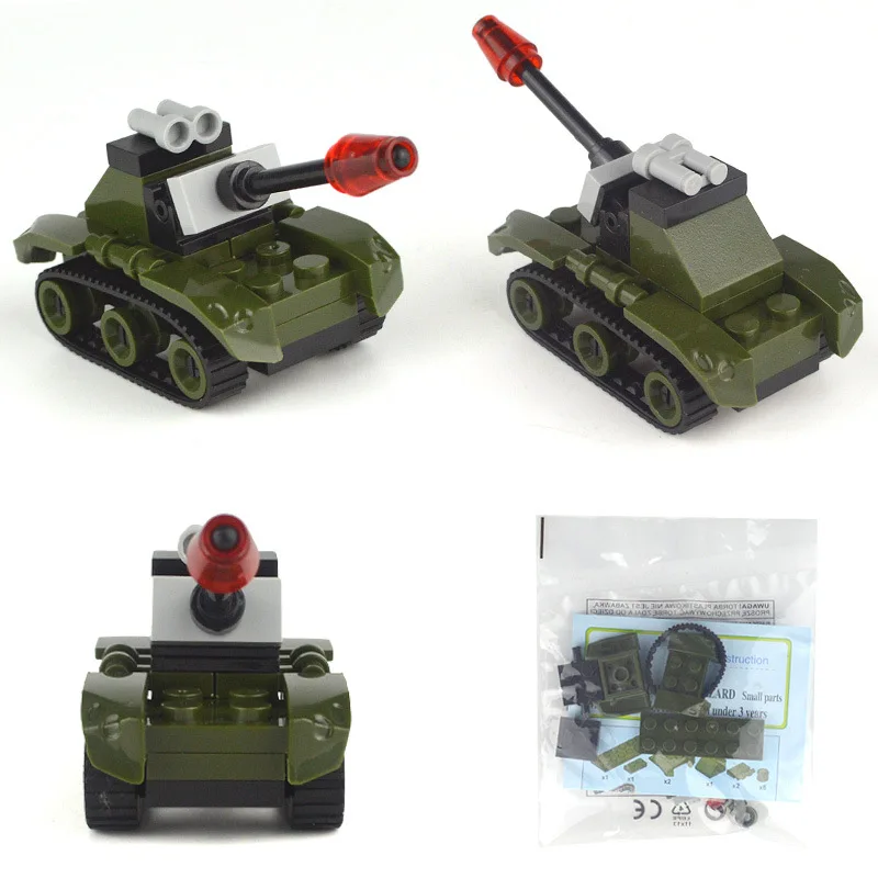 

New Compatible With Legoinglys City Team Series Police Tank Fireboat War Educational Building Blocks Learning Toys Boys Gifti