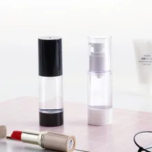 15/30/50 мл безвоздушного насоса эмульсии, косметическая бутылок лосьон-крем Пустые контейнеры вакуумный насос судно