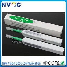 Один клик волоконно-оптический очиститель ручка Оптическое волокно связь чистящие инструменты для 1,25 ММ LC Кабельный разъем