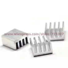 50 шт. 8.8* 8.8* 5 / 8.8 x 8.8 x 5 мм алюминиевый теплоотвод используется для маршрутизации, электронные, чипы