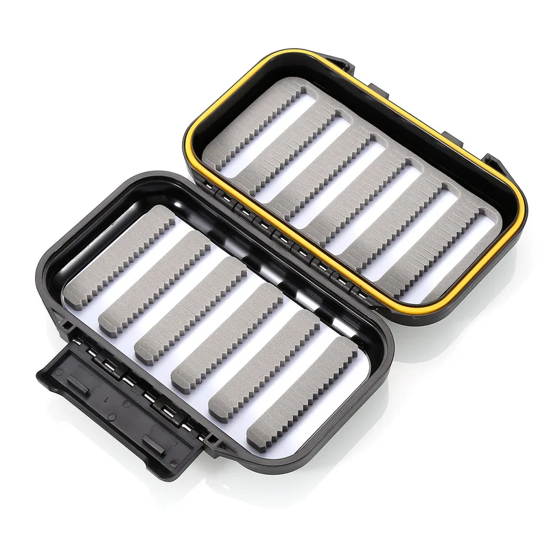 

Waterproof Fishing Safety Out-take Slot Plastic Pocket Carp Fly Fishing Box Lure Hook Baits Storage Box Holder Case Tackle Box