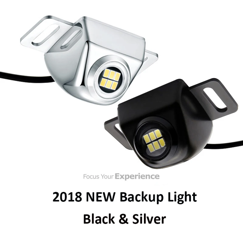 

2018 External reversing lights Built-in decoding 18W IP68 Waterproof and dustproof backup lamp Easy to install car lights