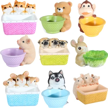 

Dog Cat Storage Box For Remote Controller Holder Jewelry Stationary Container Home Storage Key Pen Organizer Box