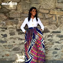 Макси плиссированная клетчатая юбка с принтом для женщин, высокая талия, Ретро стиль, бохо, длинная юбка, цыганский народный стиль, пляжная одежда для девушек размера плюс