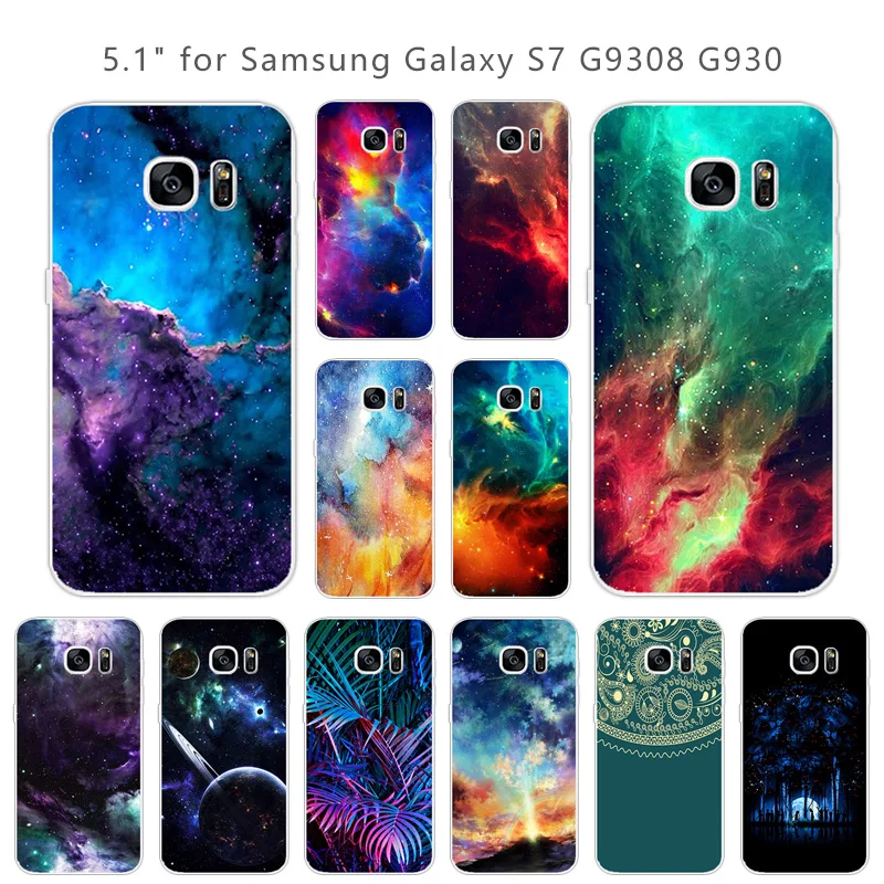 5 1 &quotдля Samsung Galaxy S7 G9308 G930 прозрачный мягкий силиконовый чехол для Ультратонкий из