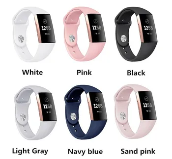 

100PCS Smart watch Bracelet for Fitbit Charge 3 Strap sport Replace Accessories for fitbit band for fitbit charge 3 watch
