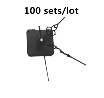 

100 sets Clock Mechanism DIY Kit For Clock Parts Wall Clock Quartz Hour Minute Hand Quartz Clock Movement Home Decoration
