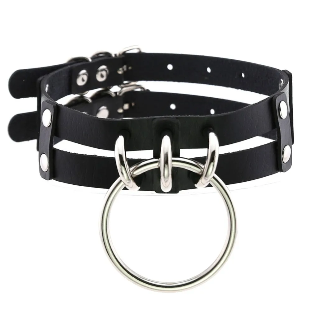 KMVEXO Oversized 2 Layers Choker Leather Necklace Sexy Harajuku for Women Collar Bondage Gothic Necklace Punk Club Party Jewelry
KMVEXO Oversized 2 Layers Choker Leather Necklace Sexy Harajuku for Women Collar Bondage Gothic Necklace Punk Club Party Jewelry