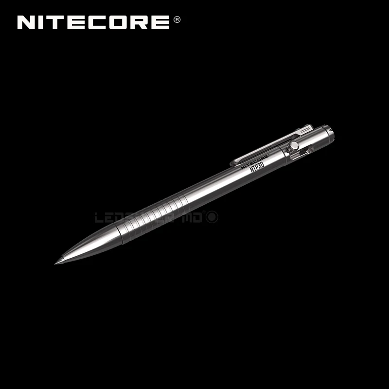 Многофункциональный инструмент NITECORE NTP30 титановый болт тактическая ручка - Цвет: Titanium