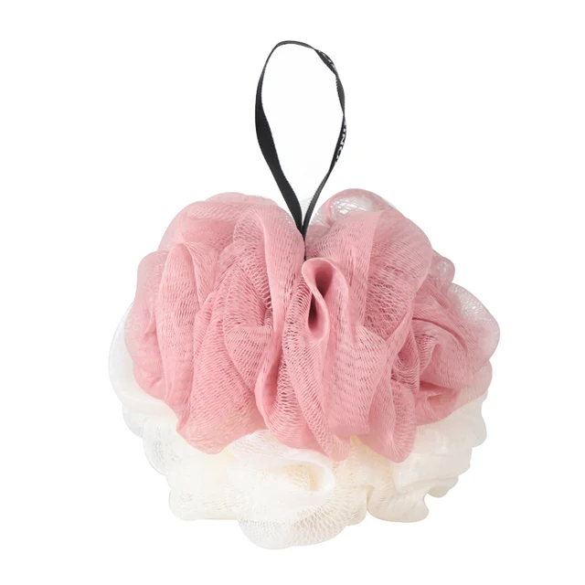 Double color Bath Ball Bath Tubs Cool Ball Bath Towel Scrubber Body