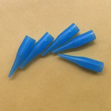 100 шт 1RL одноразовые иглы для татуажа, Перманентный макияж, наконечники, традиционные колпачки для игл, насадка для бровей, губ, тату-машинка, ручка