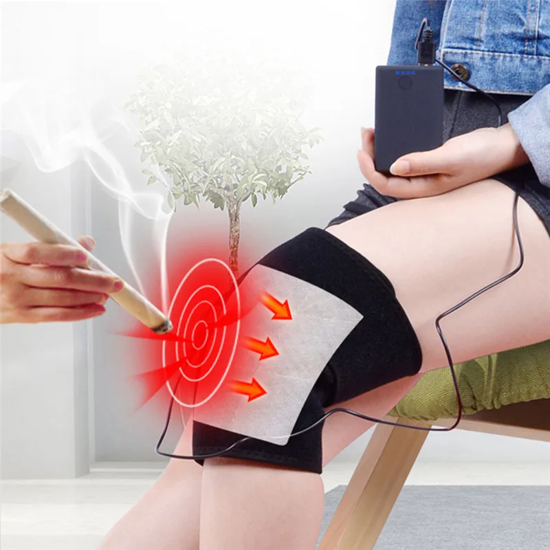 

Winter Outdoor Motorcycle Kneepad Heating Knee Pad waterproofing Thermal Therapy Arthritis Pain Relief Support Brace Protector