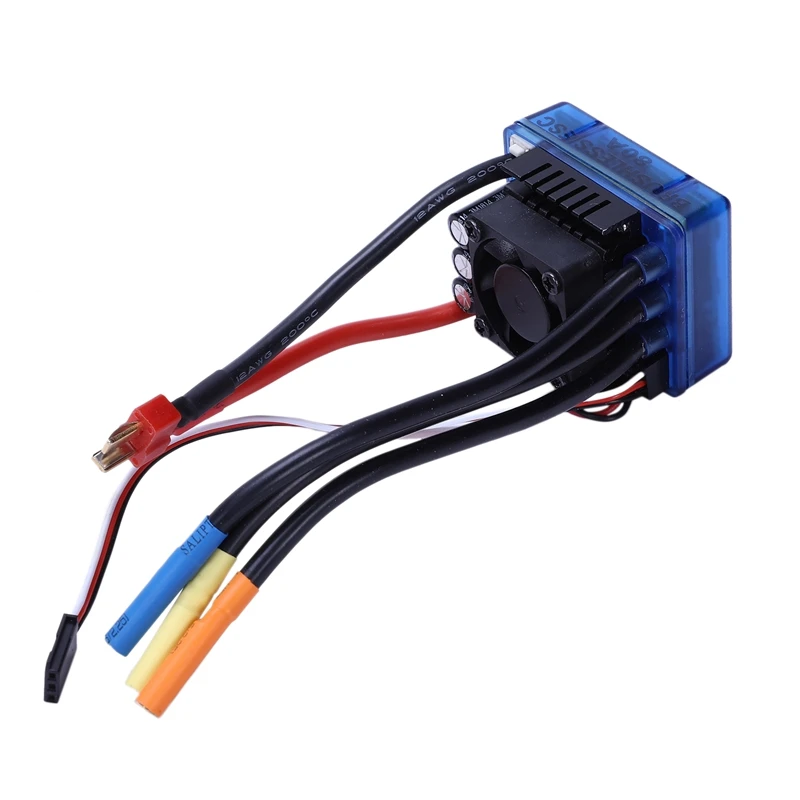 SURPASS HOBBY 3660 3800KV Sensorless Brushless Motor with 80A ESC for 1/10 RC Rally Car