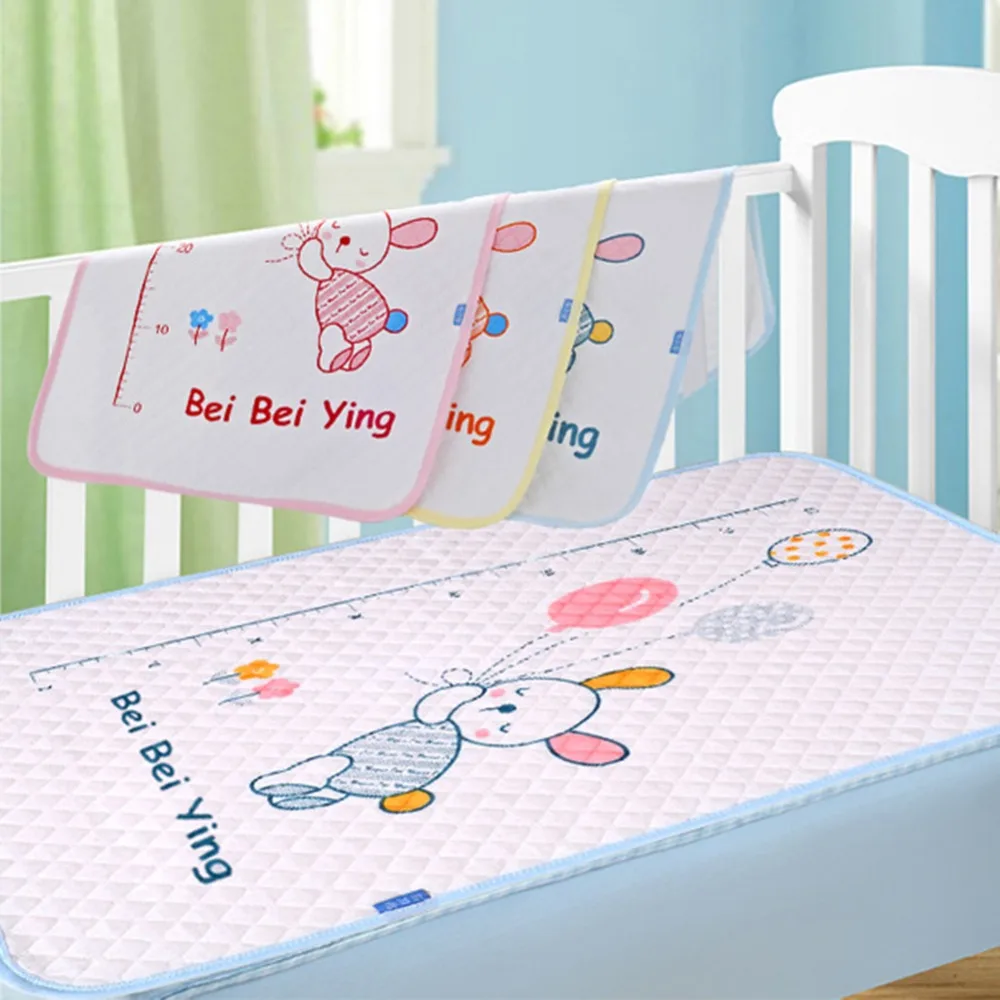 

Small Size Changing Nappy Pads Baby Nappies Cotton Changing Mat TPU Waterproof Mattress Bed Sheet Infant Change Mat Cover